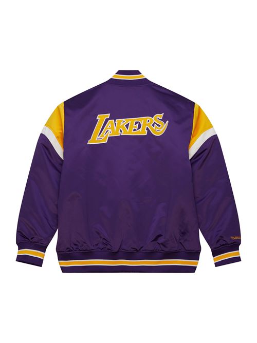 Mitchell&Ness NBA Heavyweight Satin Jacket Los Angeles Lakers Mitchell&Ness | OJBF5516LAKERS